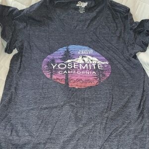 Blue 84 Women's Charcoal Yosemite Tee